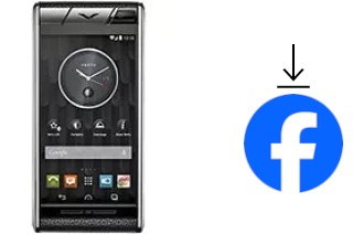 How to install Facebook on a Vertu Aster