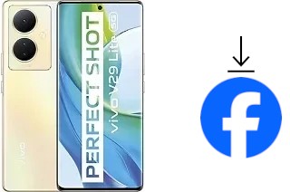 How to install Facebook on a vivo V29 Lite