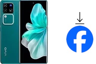 How to install Facebook on a vivo V30 Pro