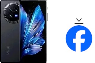 How to install Facebook on a vivo X Fold3