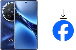 How to install Facebook on a vivo X200 Pro