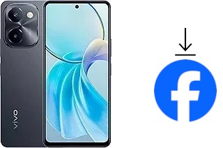 How to install Facebook on a vivo Y100i