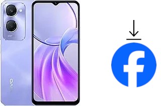 How to install Facebook on a vivo Y28s