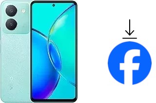 How to install Facebook on a vivo Y36