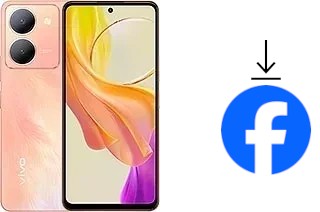 How to install Facebook on a vivo Y78