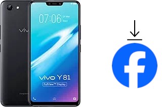 How to install Facebook on a vivo Y81