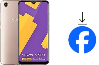 How to install Facebook on a vivo Y90