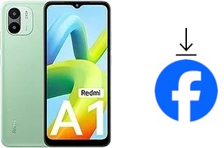 How to install Facebook on a Xiaomi Redmi A1