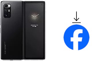 How to install Facebook on a Xiaomi Mi Mix Fold