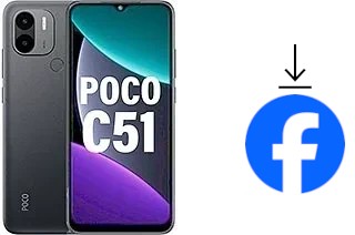 How to install Facebook on a Xiaomi Poco C51