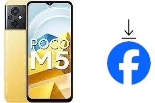 How to install Facebook on a Xiaomi Poco M5 (India)