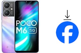 How to install Facebook on a Xiaomi Poco M6