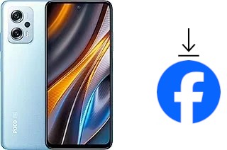 How to install Facebook on a Xiaomi Poco X4 GT