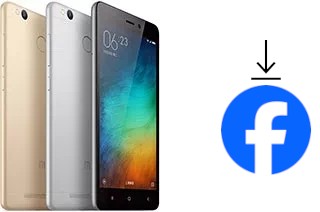 How to install Facebook on a Xiaomi Redmi 3s Prime