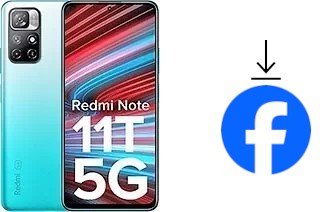 How to install Facebook on a Xiaomi Redmi Note 11T 5G