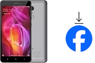 How to install Facebook on a Xiaomi Redmi Note 4 16GB