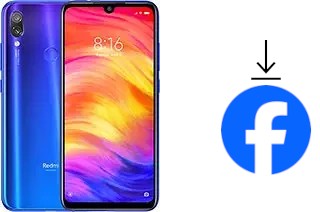 How to install Facebook on a Xiaomi Redmi Note 7 Pro