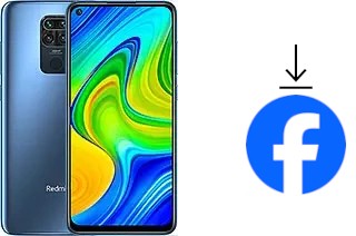 How to install Facebook on a Xiaomi Redmi Note 9