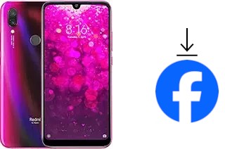 How to install Facebook on a Xiaomi Redmi Y3