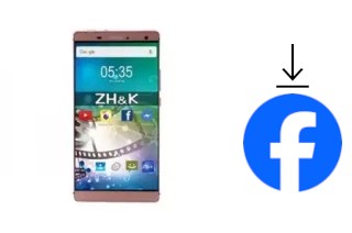 How to install Facebook on a ZH-K Mobile Evo