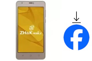 How to install Facebook on a ZH-K Mobile Spark 3