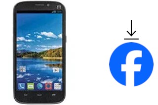 How to install Facebook on a ZTE Grand X Plus Z826