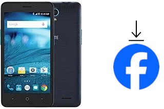 How to install Facebook on a ZTE Avid Plus