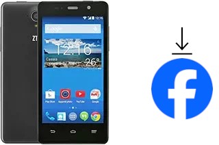 How to install Facebook on a ZTE Blade Apex 3