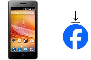 How to install Facebook on a ZTE Blade Q Pro