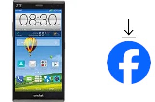 How to install Facebook on a ZTE Grand X Max+