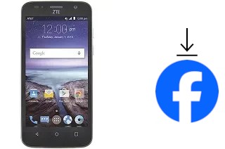 How to install Facebook on a ZTE Maven