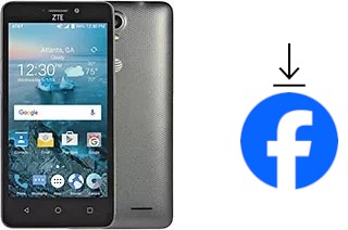 How to install Facebook on a ZTE Maven 2