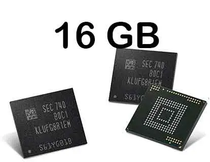 16 GB of internal memory