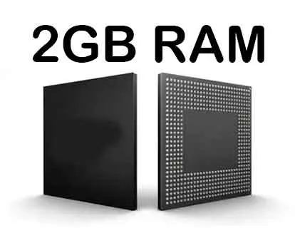 2 GB of RAM memory