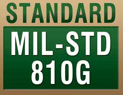 MIL-STD-810G certification