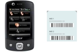 How to find the IMEI code on DX900