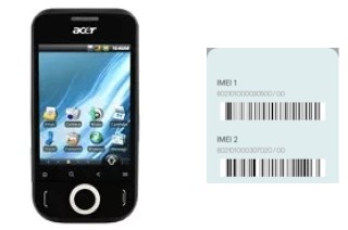 How to find the IMEI code on beTouch E110