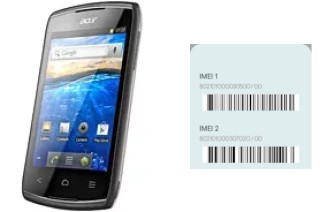 How to find the IMEI code on Liquid Z110