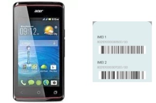 How to find the IMEI code on Liquid Z200