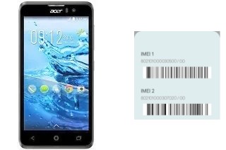 How to find the IMEI code on Liquid Z520