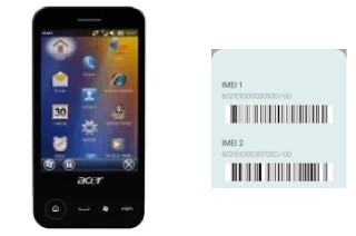 How to find the IMEI code on neoTouch P400