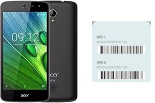 How to find the IMEI code on Liquid Zest