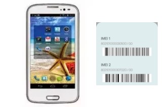 How to find the IMEI code on S4A plus