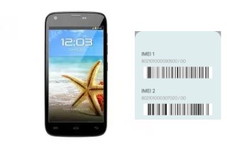 How to find the IMEI code on Advan S4D