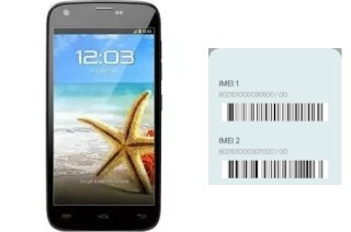 How to see the IMEI code in Advan S4H