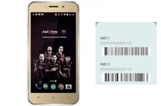 How to find the IMEI code on Advan S5Q