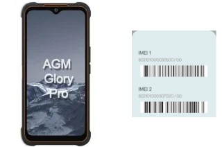 How to see the IMEI code in GLORY PRO