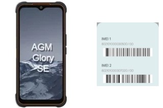 How to find the IMEI code on GLORY SE