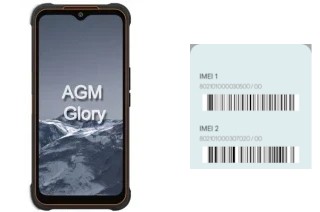 How to find the IMEI code on GLORY