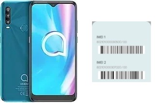 How to find the IMEI code on alcatel 1SE (2020)